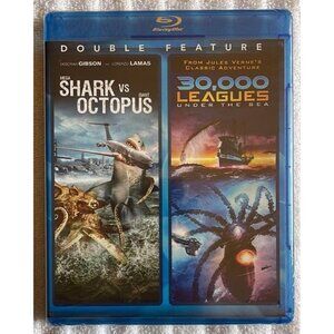 Mega Shark vs. Giant Octopus/30,000 Leagues Under the Sea (Blu-ray) NEW